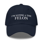 I am voting for the felon