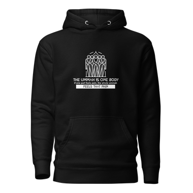 The ummah is one body; if one feels pain, the other feels as well