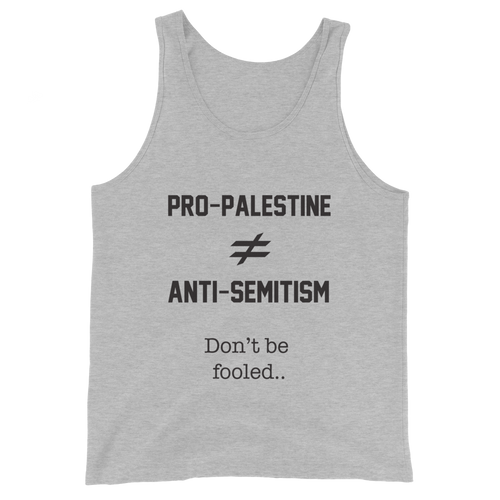 Pro-Palestine Anti-Semitism Tank Top