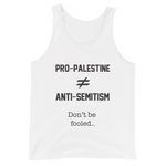 Pro-Palestine Anti-Semitism Tank Top