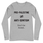 Pro Palestine Anti Semitism LS