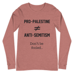 Pro Palestine Anti Semitism LS