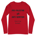 Pro Palestine Anti Semitism LS