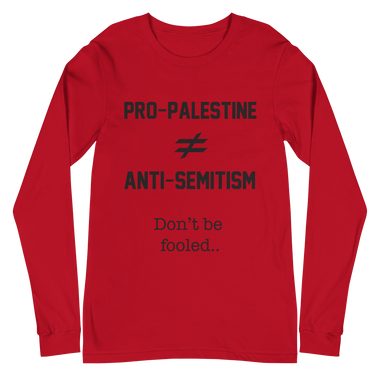 Pro Palestine Anti Semitism LS