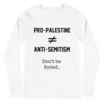 Pro Palestine Anti Semitism LS