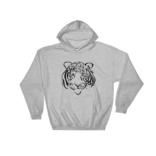 Tiger Calligraphy Hoodie