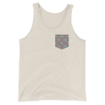 Moroccan Tile Pocket Tank