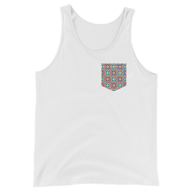 Moroccan Tile Pocket Tank
