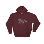 Arabian Horse Calligraphy Hoodie